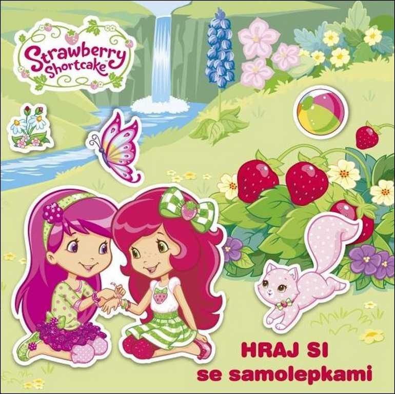 AKIM Hraj si se samolepkami Jahůdka Strawberry Shortcake samolepková knížka