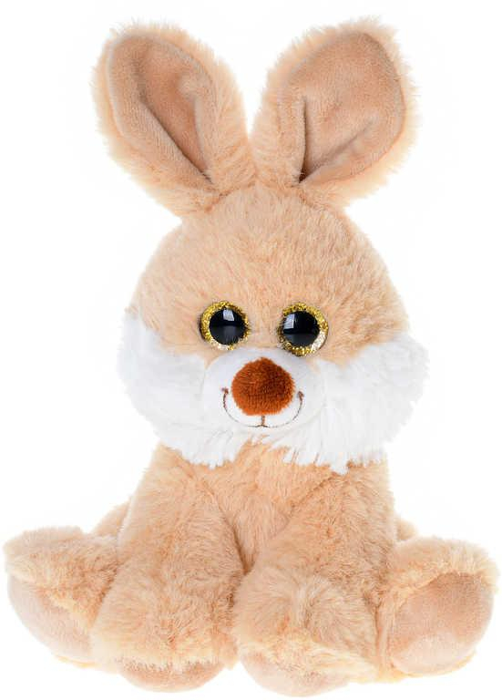 PLYŠ Zvířátko baby sedící farma 14cm velké oči 6 druhů *PLYŠOVÉ HRAČKY*