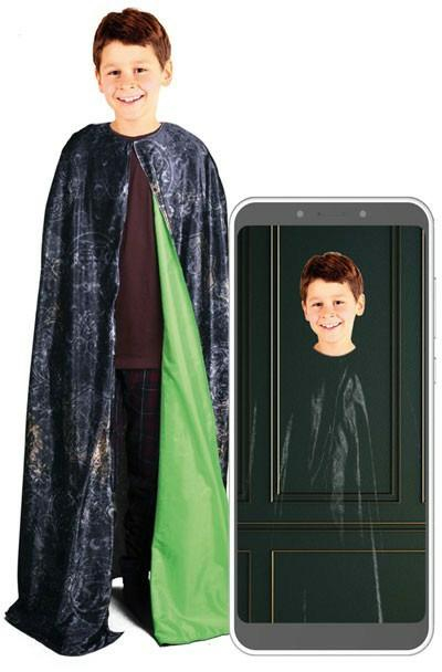 EP Line Harry Potter junior plášť neviditelný set se stojanem na smartphone