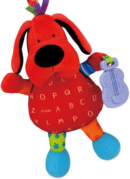 K´S KIDS Pes Patrick S úchytem Na kočárek Textilní pejsek BABY