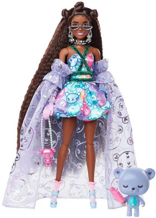 MATTEL BRB Barbie Extra módní panenka set s fashion doplňky 3 druhy