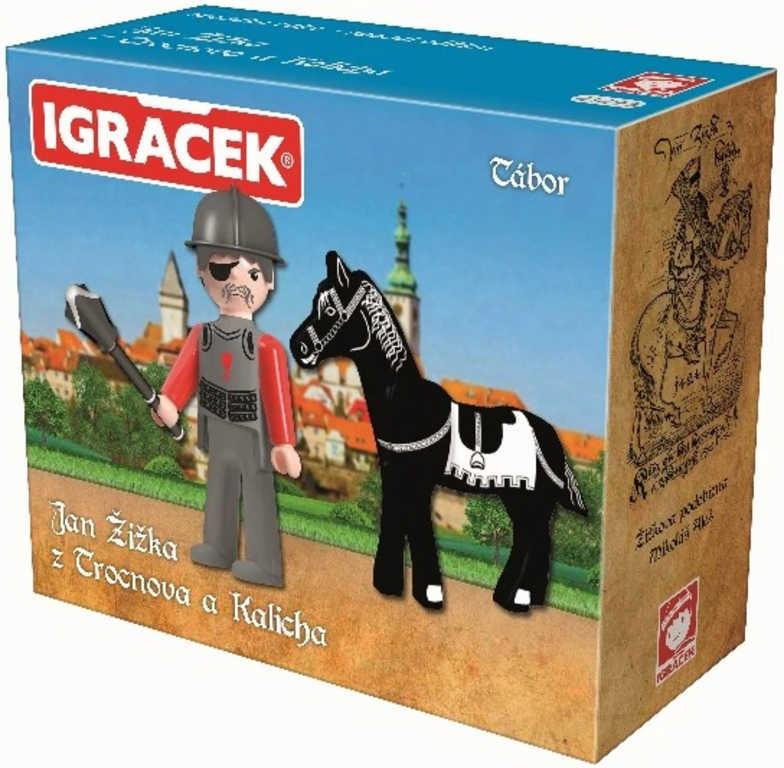 EFKO IGRÁČEK Jan Žižka z Trocnova a Kalicha set s koněm a doplňky
