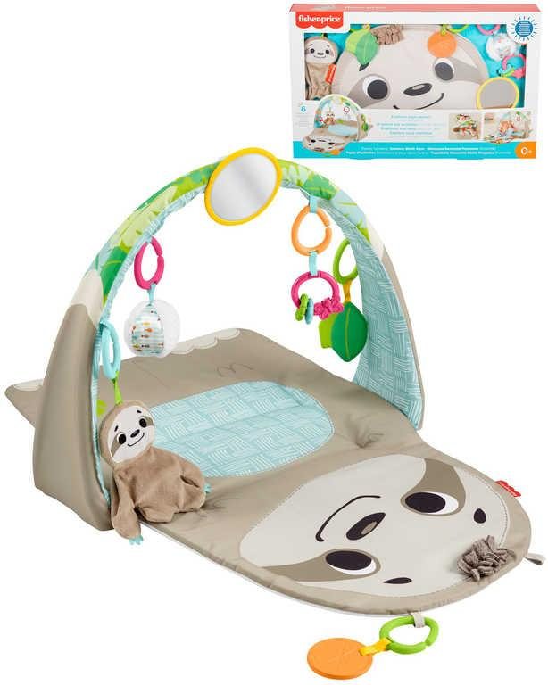 FISHER PRICE Baby dečka hrací s lenochodem s aktivitami pro miminko
