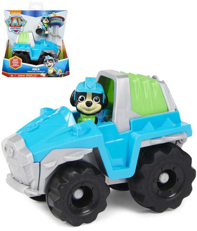 SPIN MASTER Základní vozidlo s figurkou Rex Tlapková Patrola (Paw Patrol)
