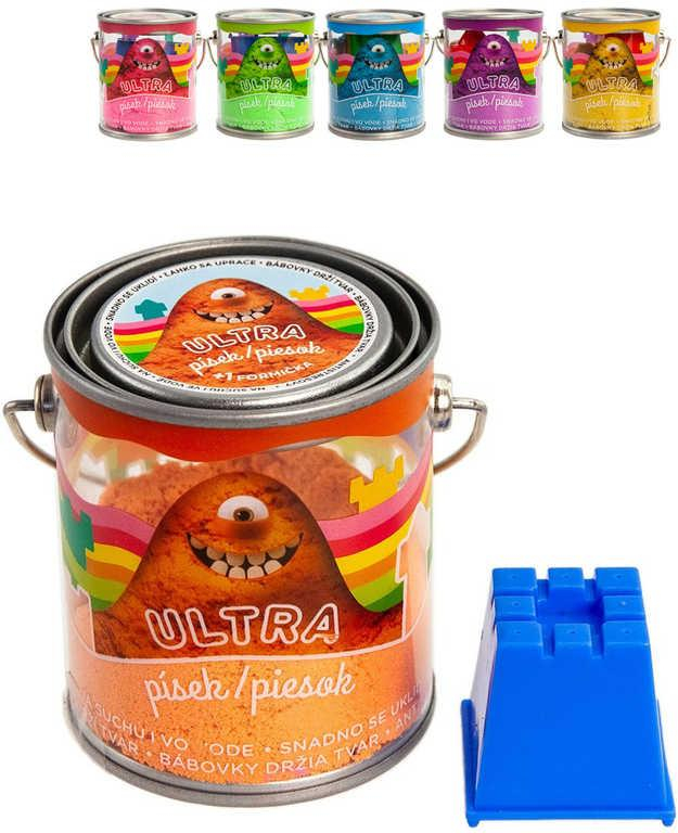 EP Line Ultra písek magický 120g set s formičkou 6 barev v plechovce