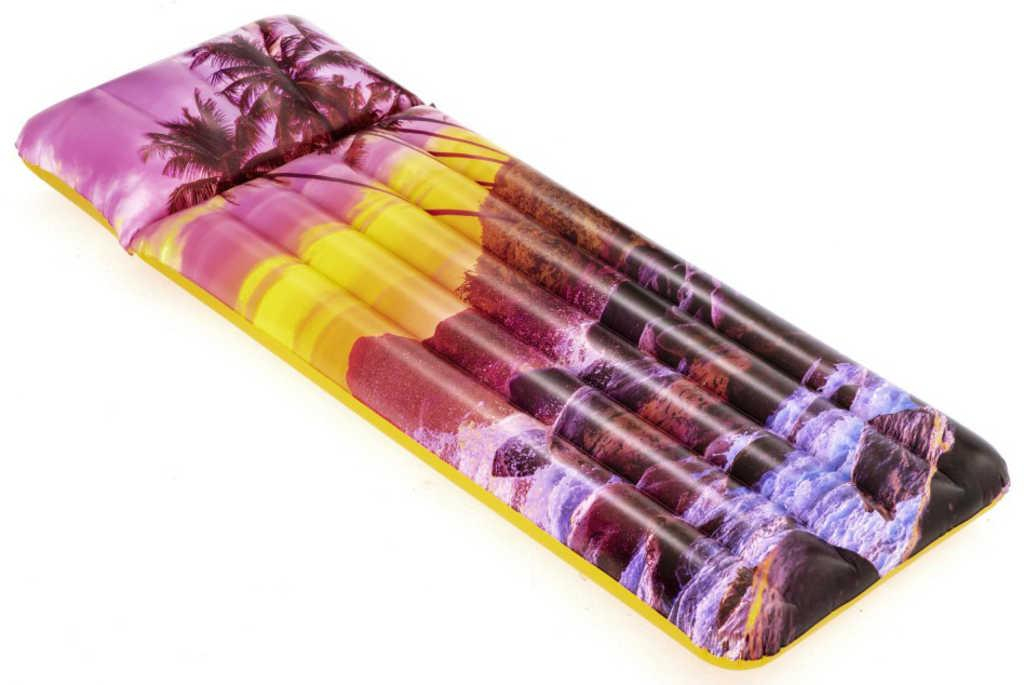 BESTWAY Lehátko nafukovací 183x71cm matrace na vodu exotika 2 druhy 43416