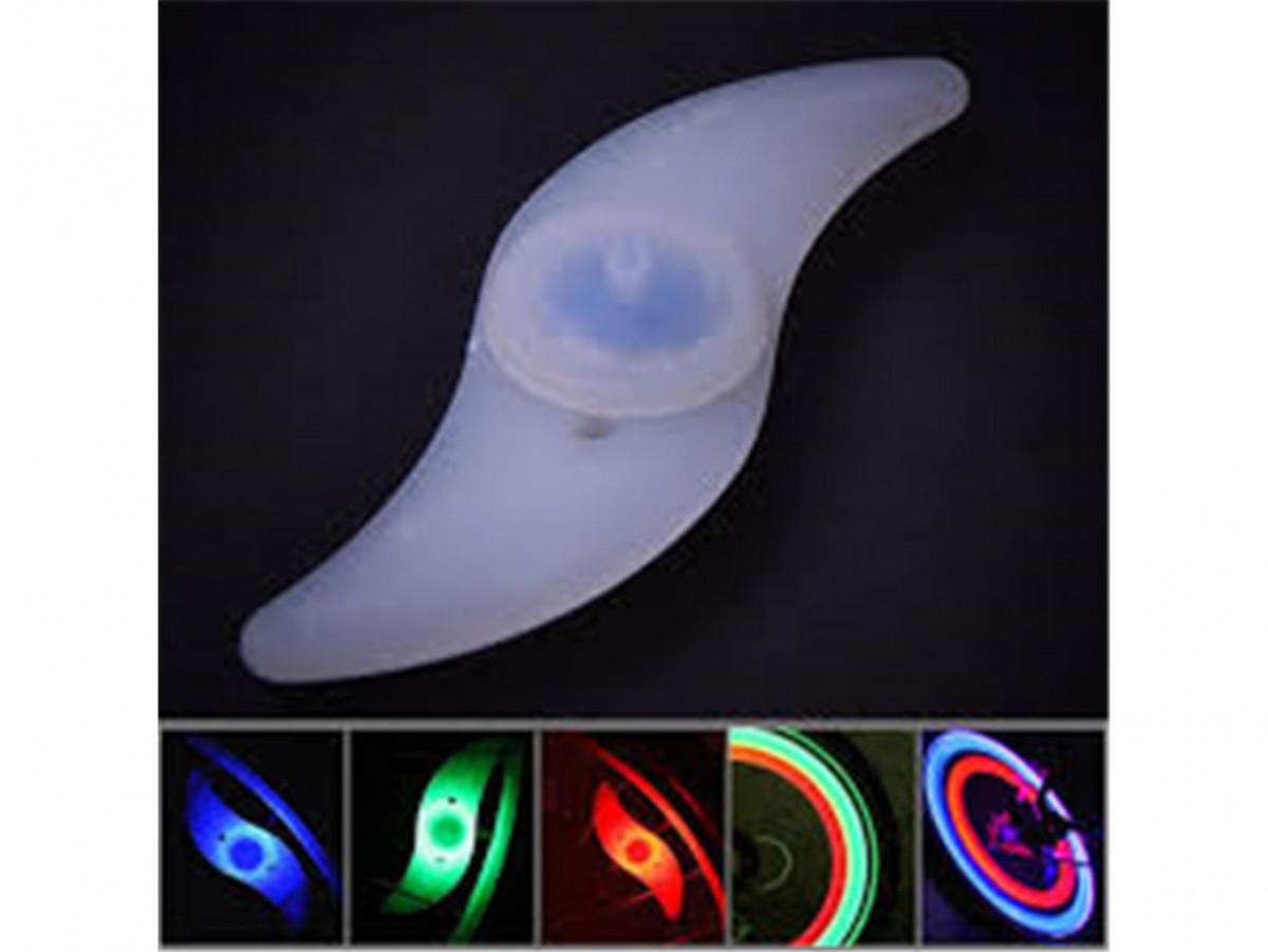 LED světlo do výpletu kola - Červená
