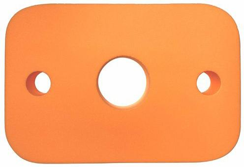 MATUŠKA-DENA Deska plavecká malá 30x20cm oranžová plovák do vody