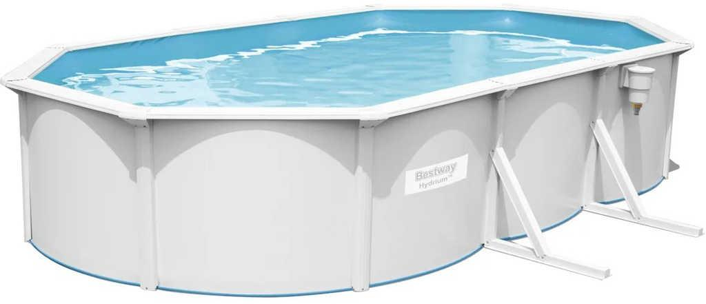BESTWAY Bazén Hydrium oválný nadzemní s filtrací, schůdky a plachtou 56369