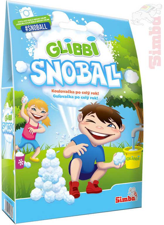 SIMBA Glibbi SnoBall sněhové koule v prášku výroba sněhu v sáčku