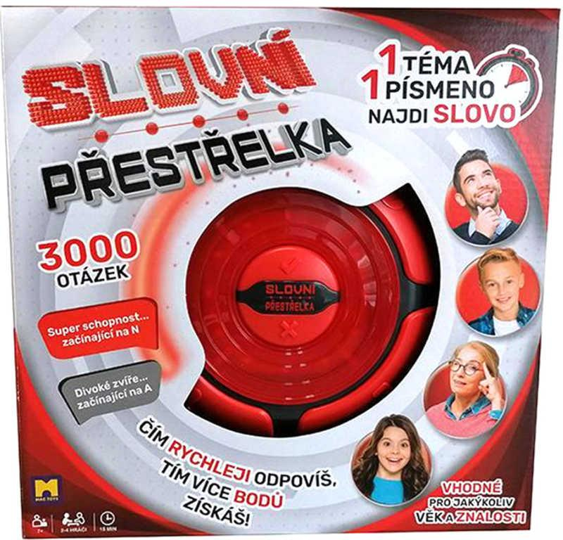 MAC TOYS Hra Slovní přestřelka na baterie Světlo Zvuk *SPOLEČENSKÉ HRY*