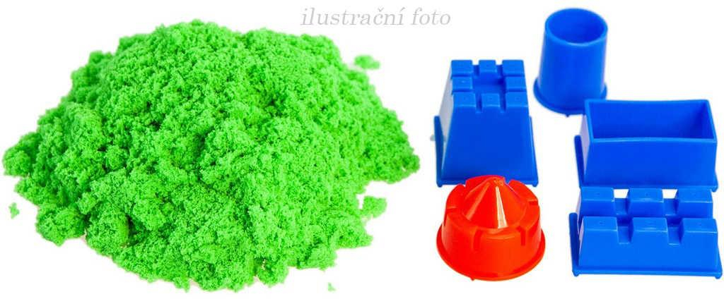 EP Line Ultra písek kinetický magický 200g žlutý set s formičkami v plechovce