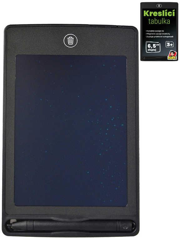 Tabulka tablet kreslící magická 18x12cm set s perem na baterie v krabici