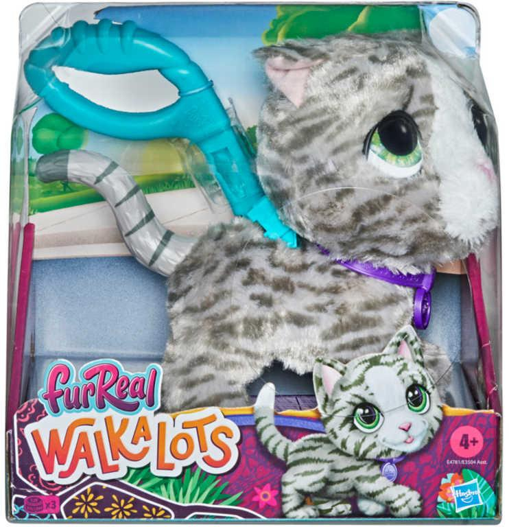 HASBRO FurReal Friends Walkalots zvířátko velké s vodítkem na baterie Zvuk 4 druhy