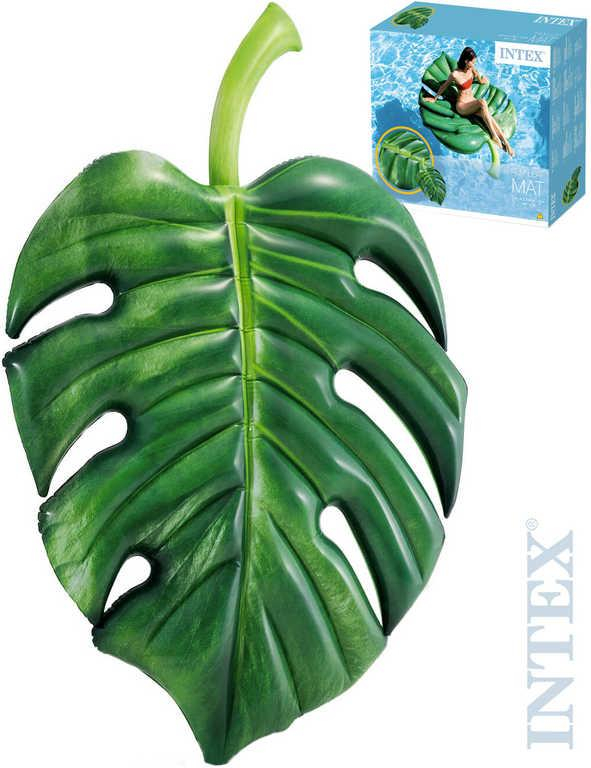INTEX Lehátko nafukovací Palmový list 213x142cm matrace na vodu 58782