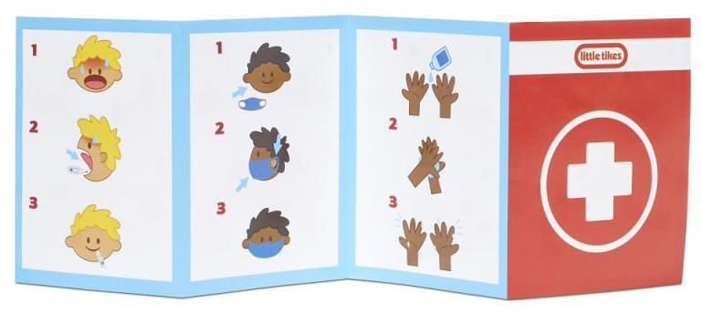 LITTLE TIKES Moje první lékárnička set dětské lékařské potřeby v kufříku