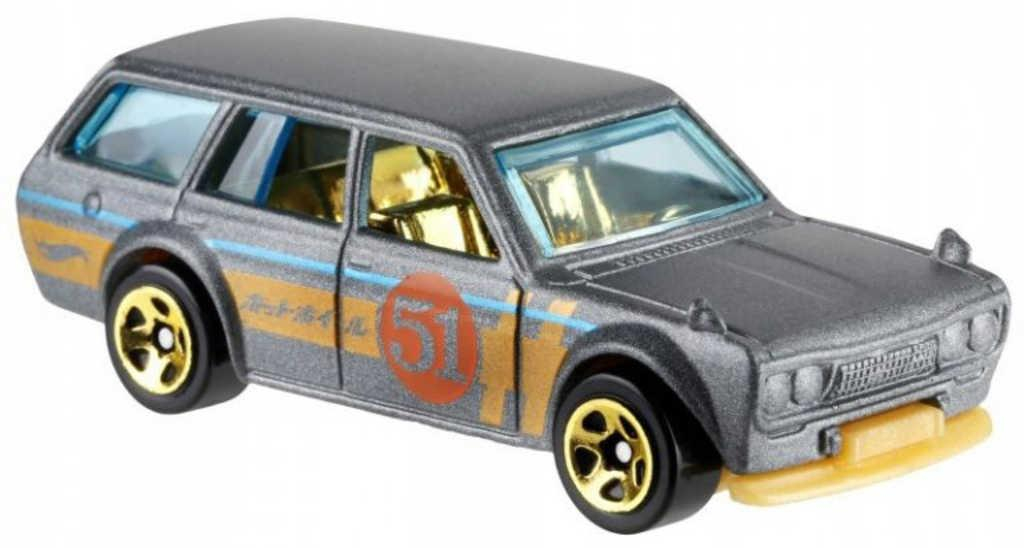MATTEL HOT WHEELS Auto kovové Satin and Chrome 1:64 různé druhy