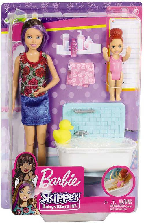 MATTEL BRB Chůva herní set panenka Barbie s doplňky různé druhy