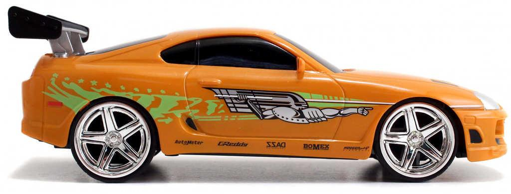 JADA RC AutoToyota Supra 1:24 Rychle a zběsile na vysílačku 2,4GHz na baterie