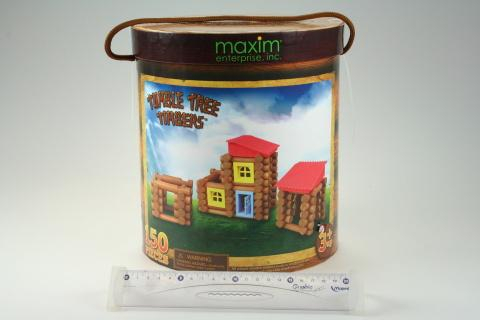 Maxim Srubová stavebnice - 150 ks v tubě