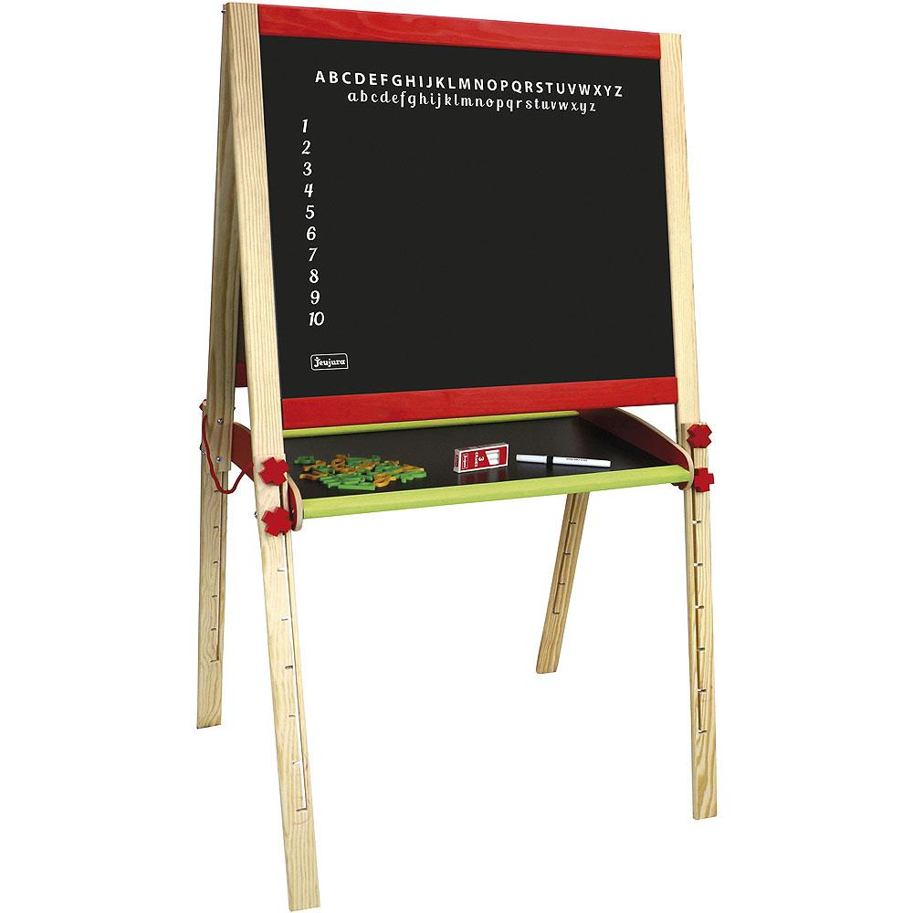 Jeujura Dřevěná multiaktivní tabule se vzory 66x54 cm a příslušenstvím