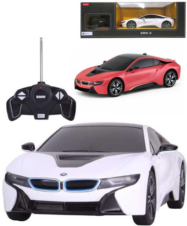 RC Auto BMW i8 na vysílačku 27/40MHz na baterie 1:18 4 barvy Světlo