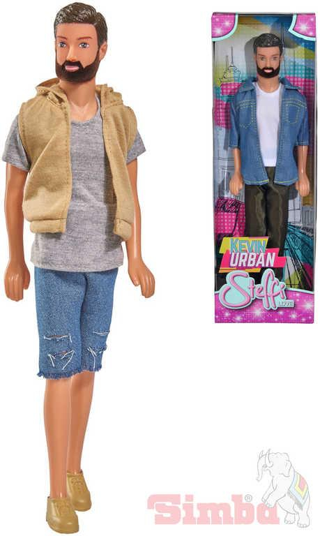 SIMBA Steffi Love panáček Urban Kevin s vousy hipster městská moda
