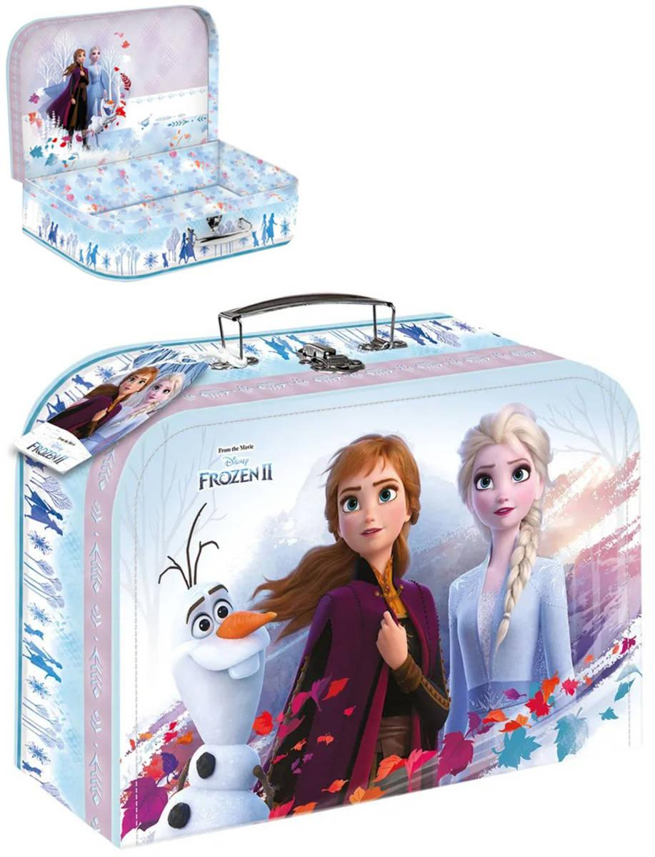 ARGUS Kufřík dětský školní Frozen 2 (Ledové Království) 35x25x10cm tvrdý karton