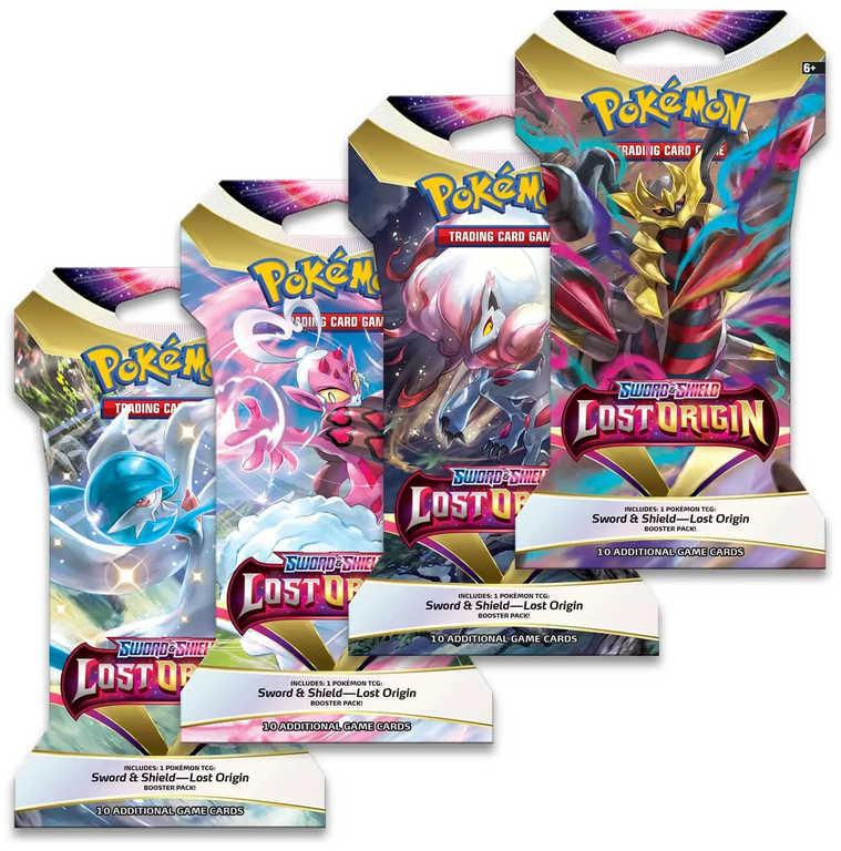 ADC Hra Pokémon TCG SWSH11 Lost Origin booster set 10 karet blister