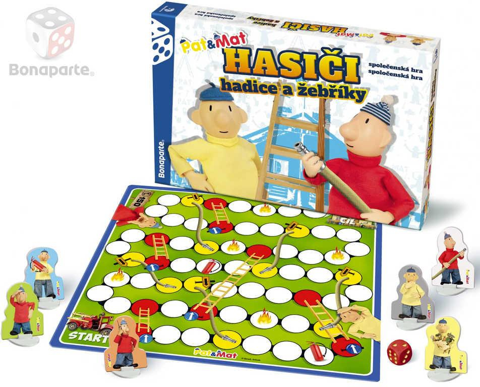 BONAPARTE Hra Hasiči hadice a žebříky Pat a Mat *SPOLEČENSKÉ HRY*