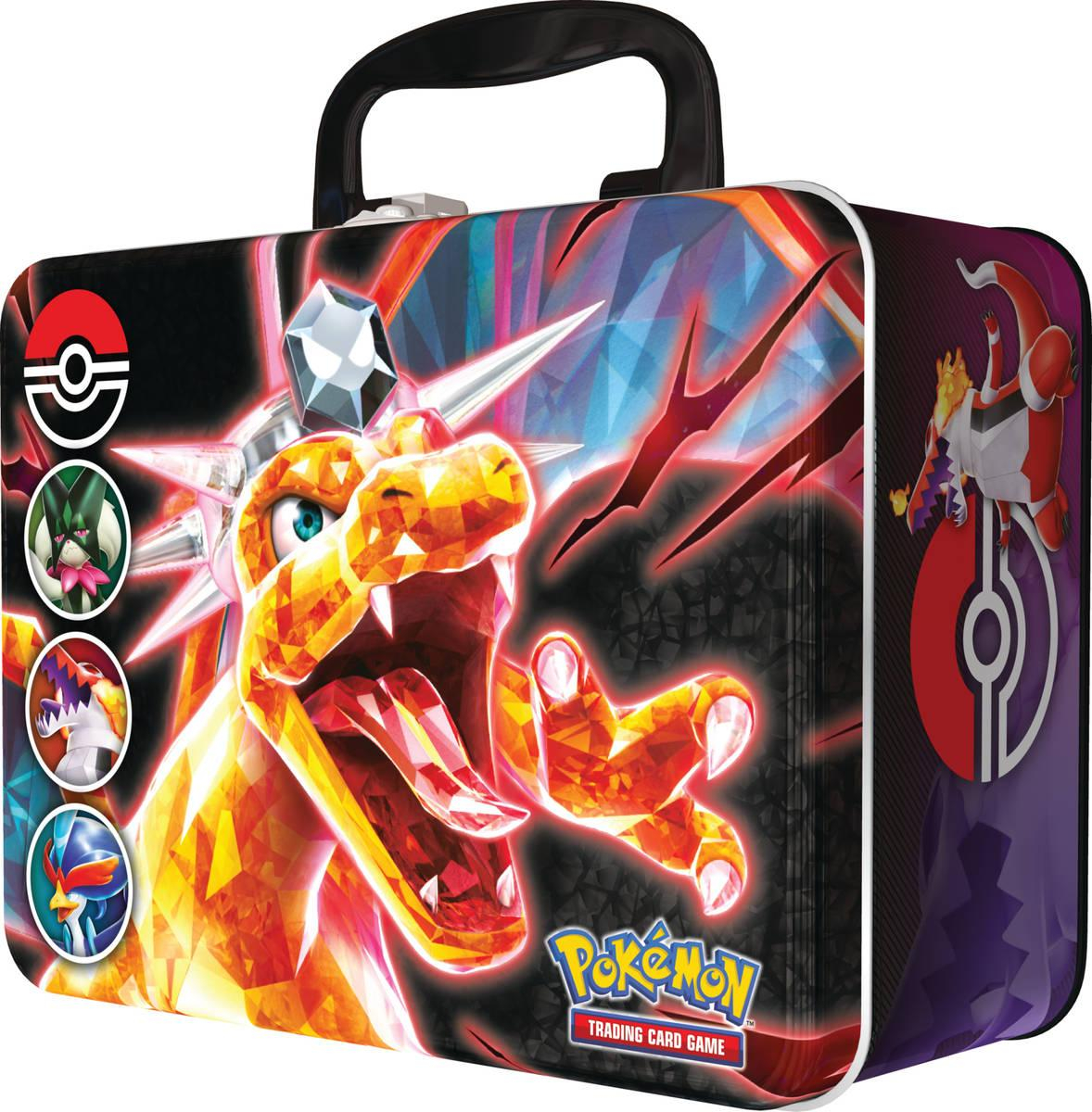 ADC Pokémon TGC: Collectors Chest Charizard 6x booster s doplňky v kovovém kufříku