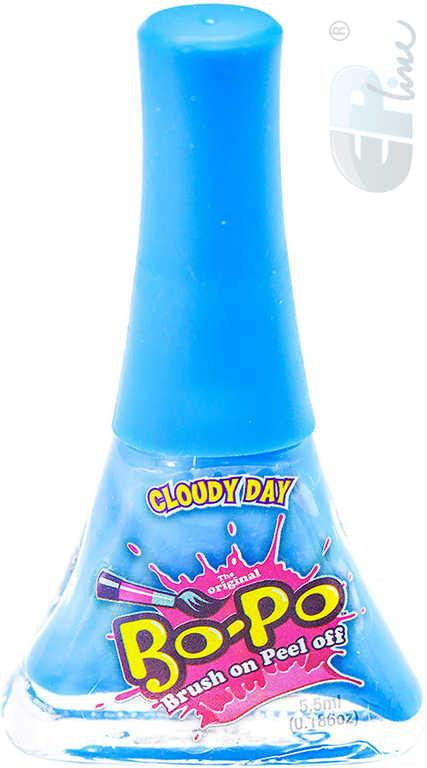 EP Line BO-PO Lak na nehty slupovací tmavě modrý mění barvu Cloudy Day