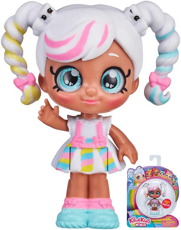 KINDI KIDS Minis Panenka mini Marhsa Mello 9cm kývá hlavou velké oči