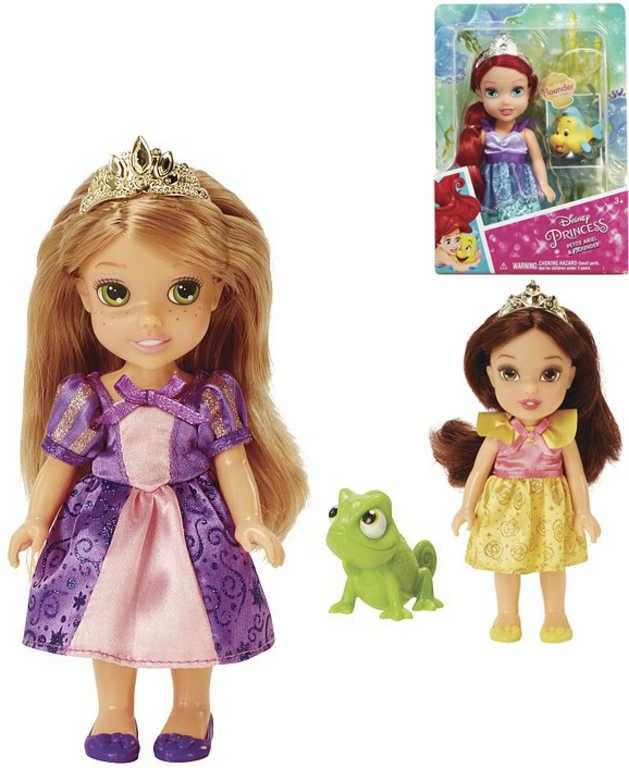 ADC Disney Princess panenka 15cm set princezna a kamarád různé druhy