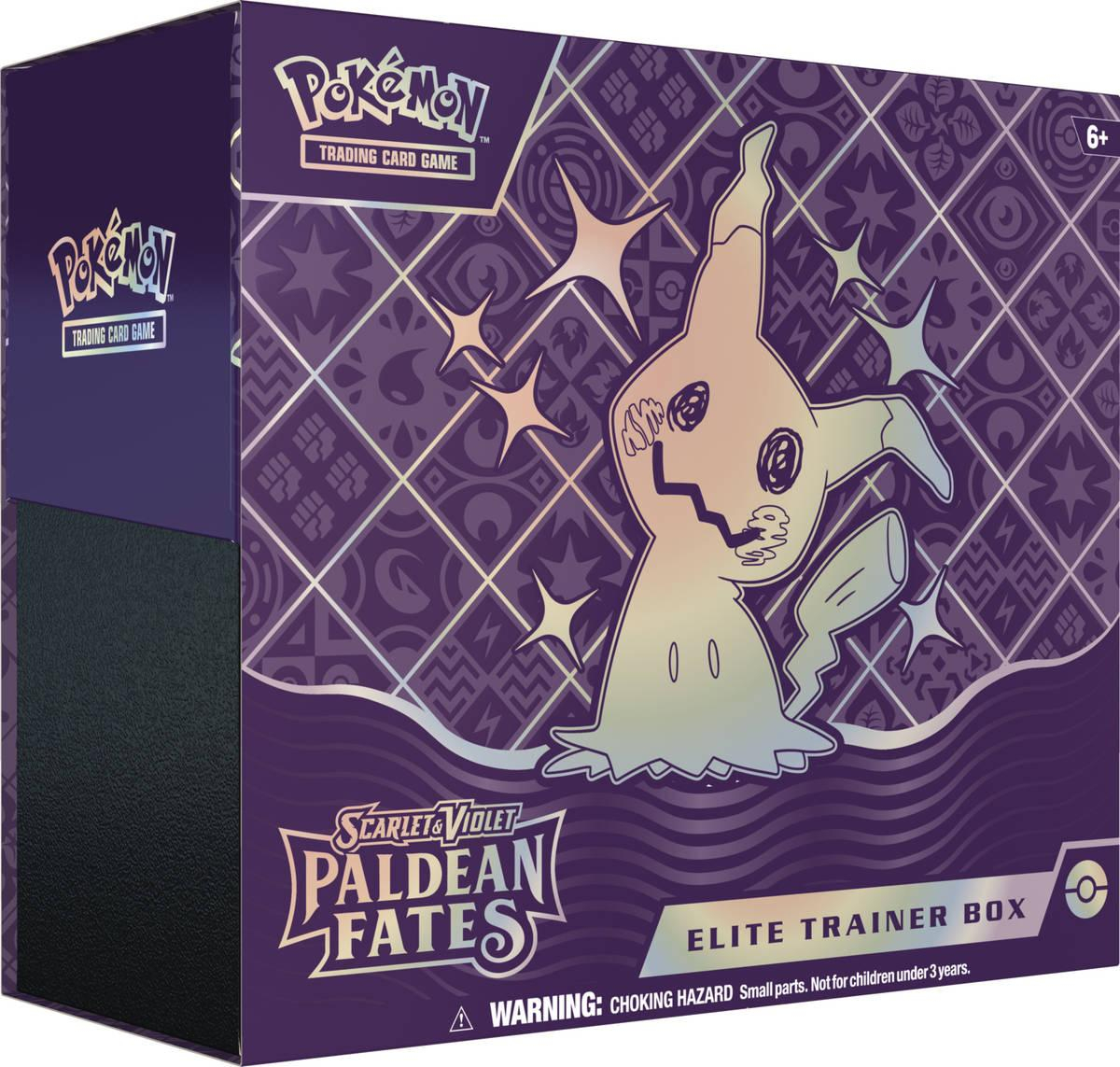 ADC Pokémon TCG SV4.5 Paldean Fate Elite Trainer Box 9x booster s doplňky