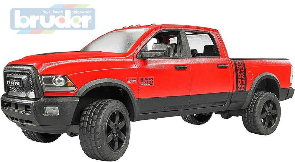 BRUDER 02500 (2500) Auto terénní džíp RAM 2500 Power Wagon funkční model 1:16