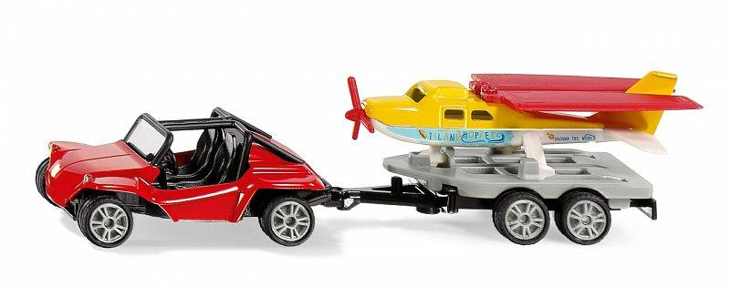 SIKU Blister - Buggy se sportovním letadlem