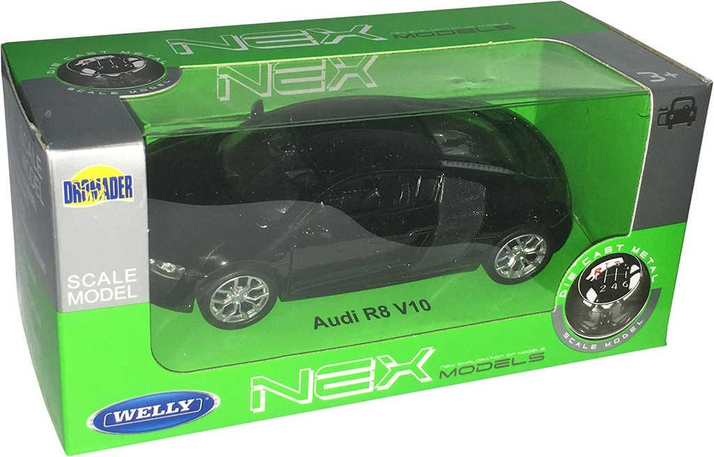 WELLY Auto Audi R8 V10 11cm kovový model 2 barvy v krabičce