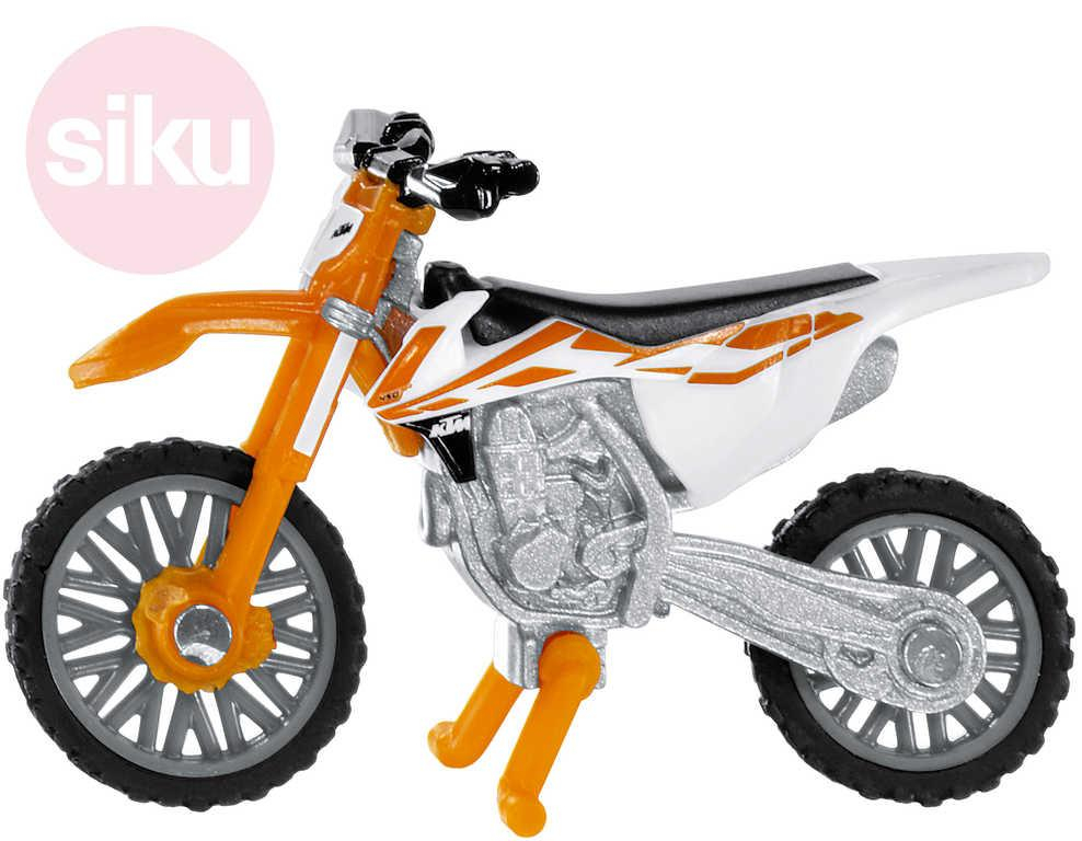 SIKU Motorka terénní KTM SX-F 450 cross model kov 1391