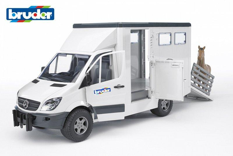 Užitkové vozy - Mercedes Benz sprinter dodávka pro přepravu zvířat 1:16 - ARCH.