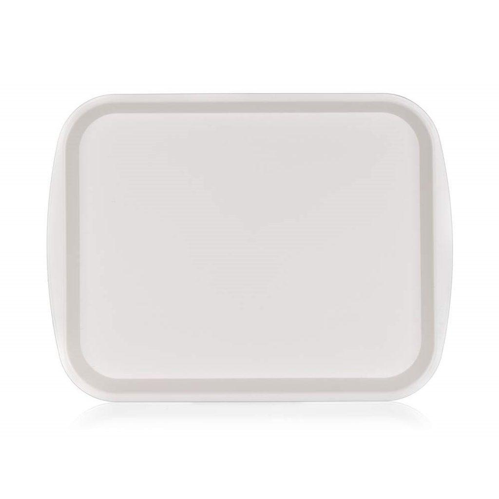 BANQUET Tác plastový CULINARIA 43 x 31 x 2 cm, Ivory