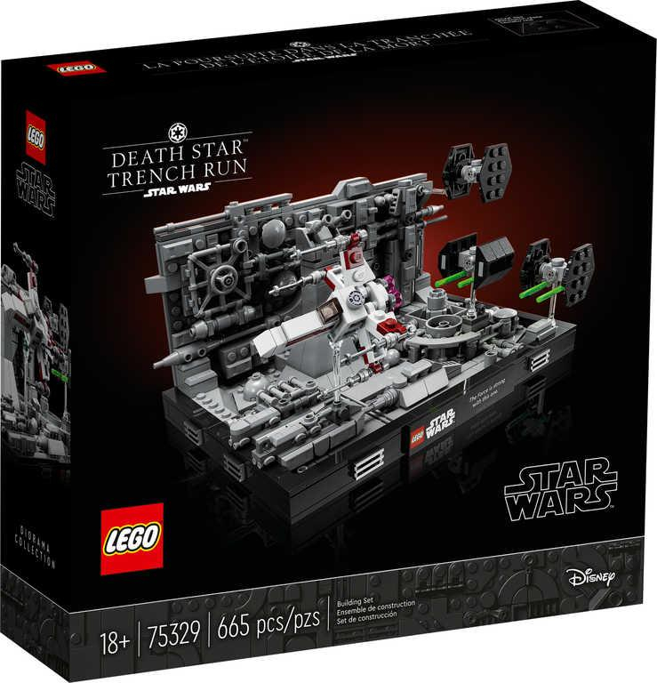LEGO STAR WARS Diorama Útok na hvězdu smrti 75329 STAVEBNICE